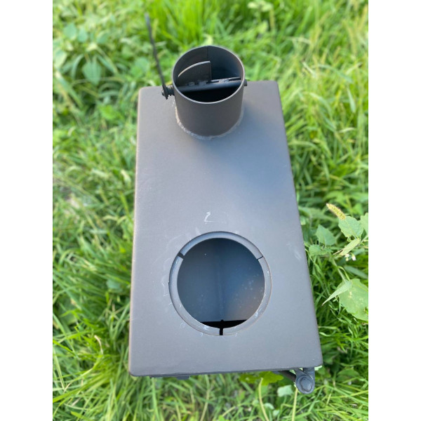 Піч буржуйка з конфоркою до 20 кв м