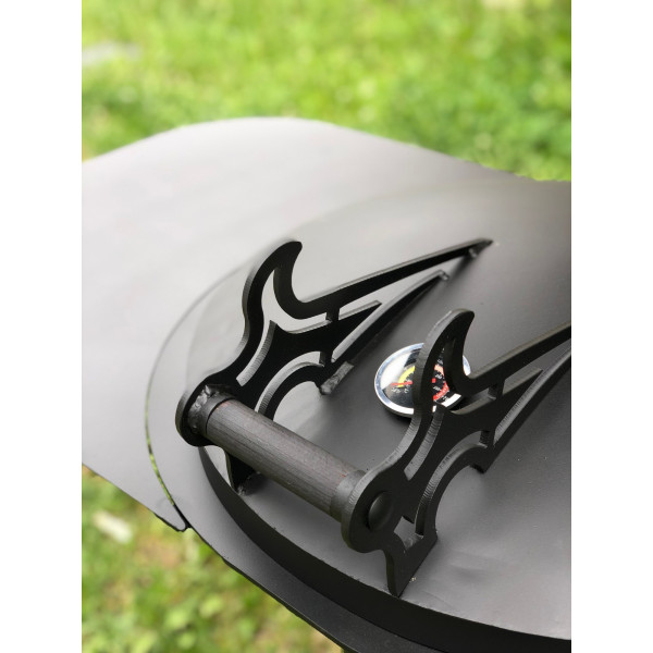 Печь-гриль под котел 8-22 л. с коптильной Queen