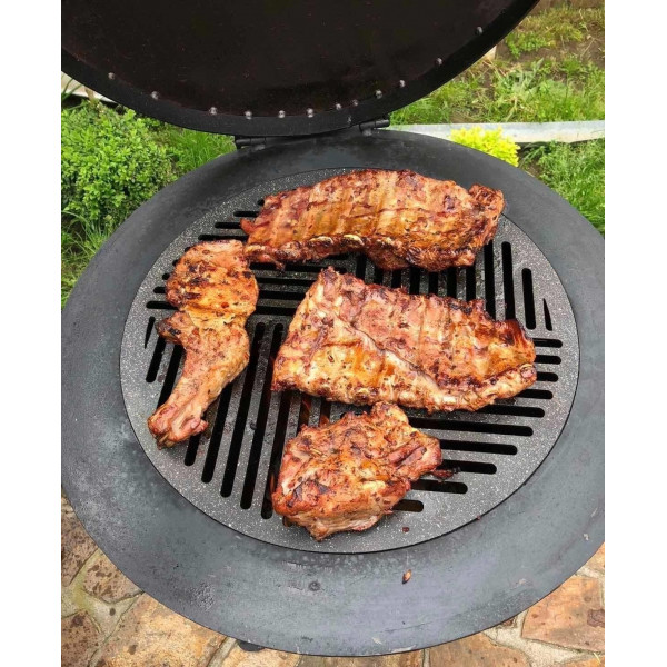 Печь-гриль под котел 8-22 л. с коптильной Queen