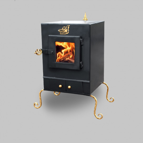 Печь камин Экожар Комфорт Плюс, с камерой дожига вторичных газов