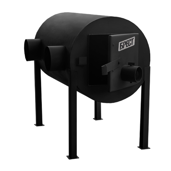 Печь отопительная Брест 350 (булер & Тип 02) с горизонтальными тепловыми выходами