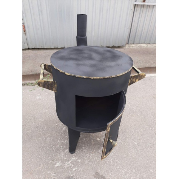 Піч опалювальна буржуйка 7 мм, 6 кВт