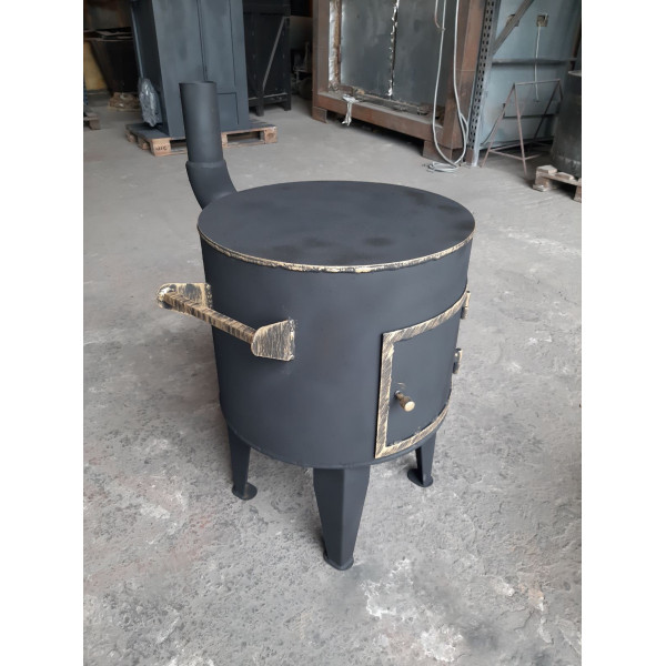 Піч опалювальна буржуйка 7 мм, 6 кВт