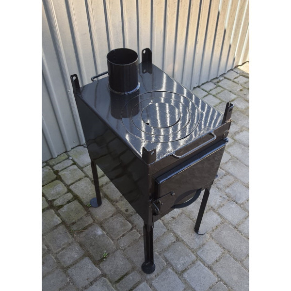 Піч опалювально-варильна буржуйка 3,5 мм