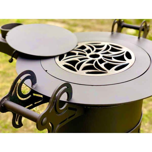 Печь под казан 10/12 л, 4 мм