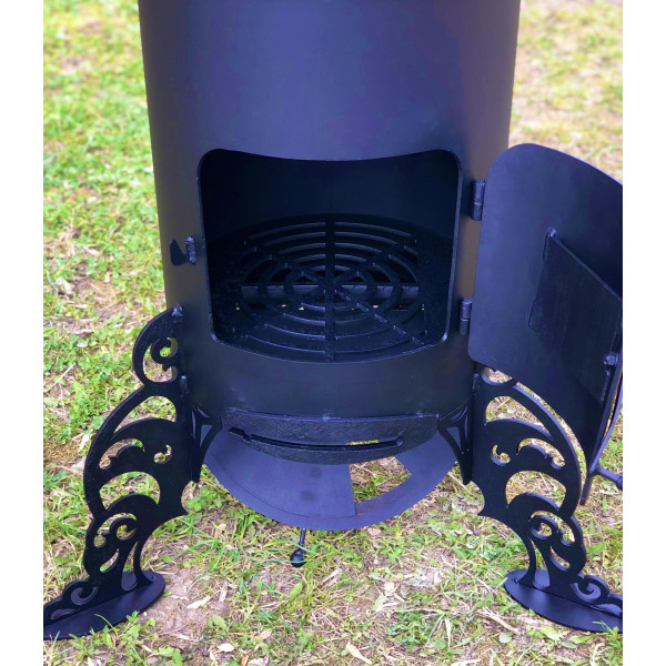 Печь под казан 10/12 л, 4 мм