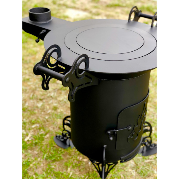 Печь под казан 10/12 л, 4 мм