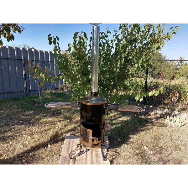 Печь под казан 12-20 литра, диаметр 40 см.