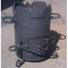 Печь под казан, 28 см, 5 мм