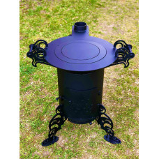 Печь под казан 10/12 л, 4 мм