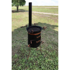 Піч під казан на 10-17 літрів зі зйомною трубою