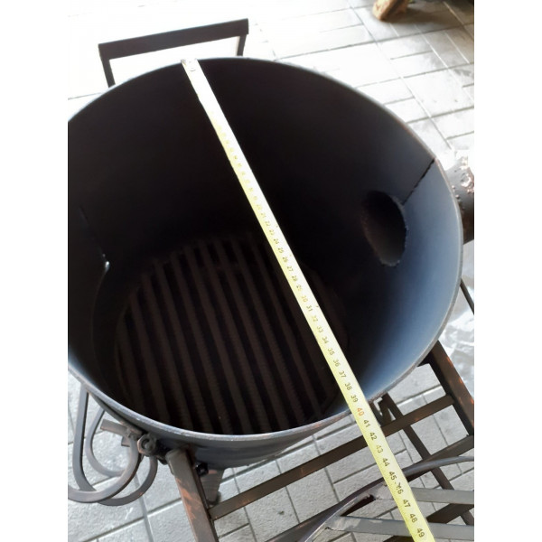 Піч під казан на 12-20 літрів зі зйомним столиком