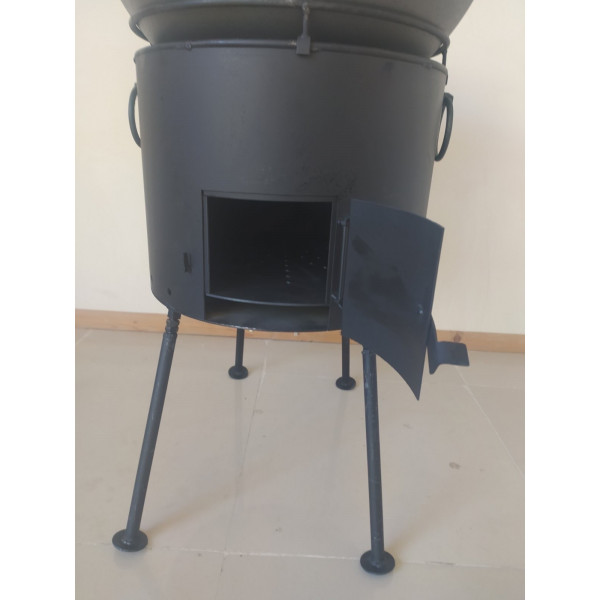 Печь под котел от 6 до 20 л с трубой.