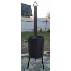 Піч під казан/пательню, 40 см зі зйомною трубою