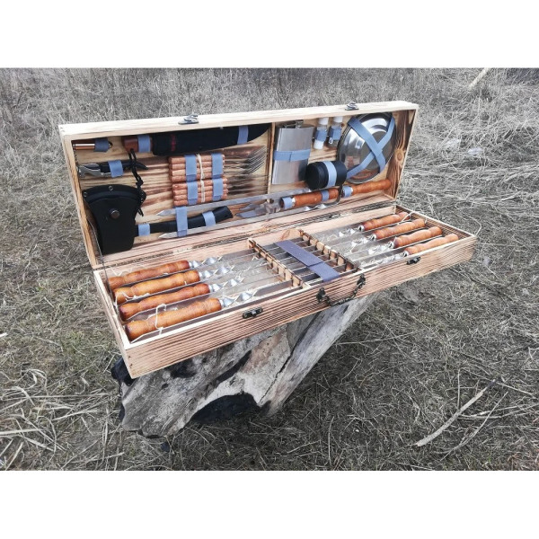 Подарунковий набір шампурів Profi-BBQ