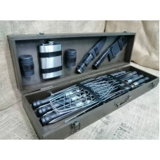 Подарунковий набір шампурів та аксесуарів для барбекю Discovery-MAX