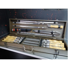 Подарунковий набір шампурів та аксесуарів для барбекю Universal NEW