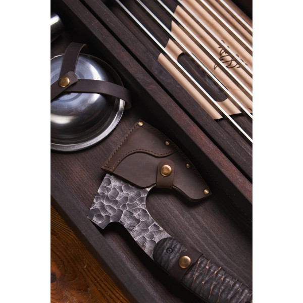 Премиальный набор шампуров Мольфар в кейсе