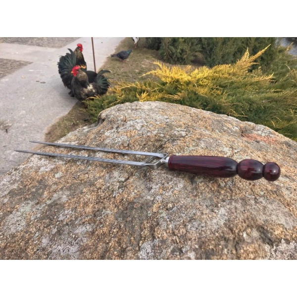 Преміальний подарунковий набір шампурів ECLIPSE ручної роботи в шкіряному чохлі