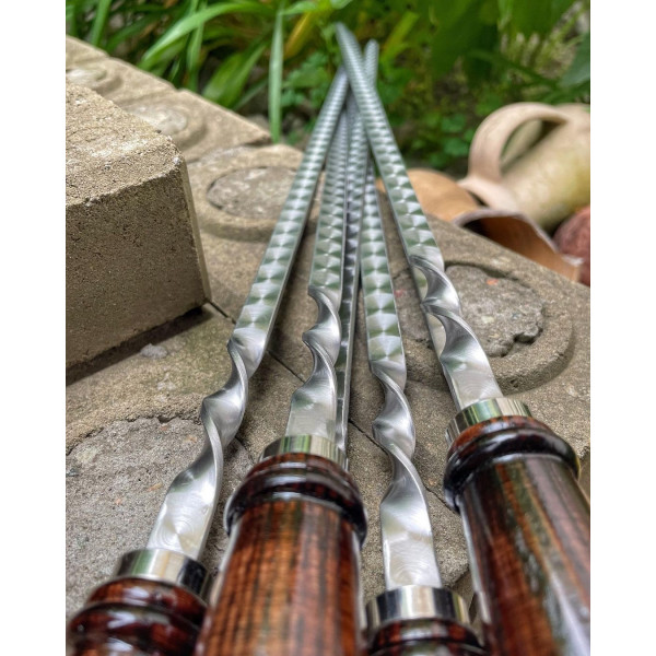 Премиальный патрон шампуров с бронзовыми головами животных