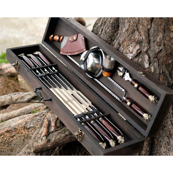 Премиальный набор шампуров WILD