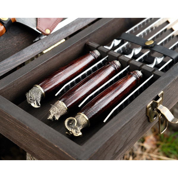 Премиальный набор шампуров WILD