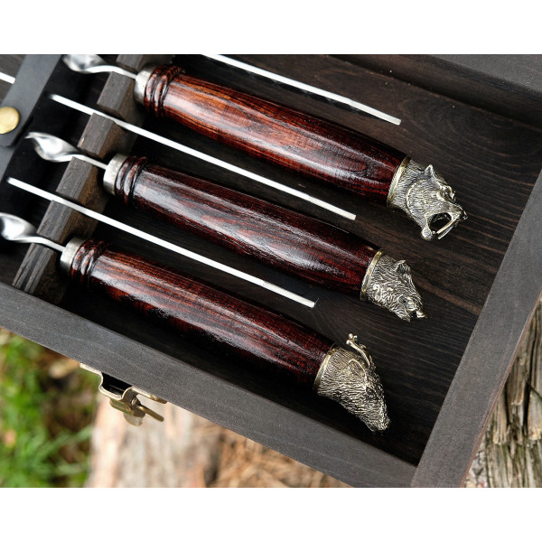 Премиальный набор шампуров WILD