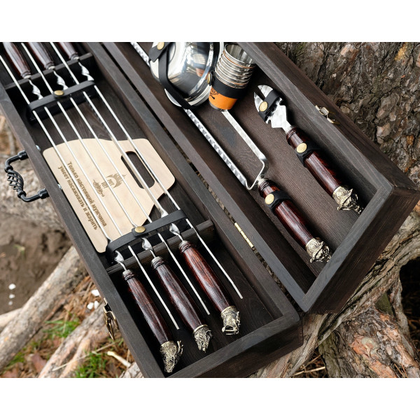Премиальный набор шампуров WILD