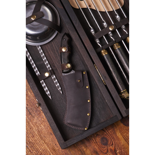 Премиальный набор шампуров Империал в кейсе