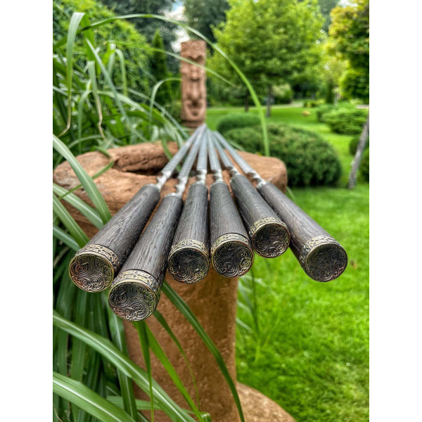 Премиальный набор шампуров с бронзой Джокер