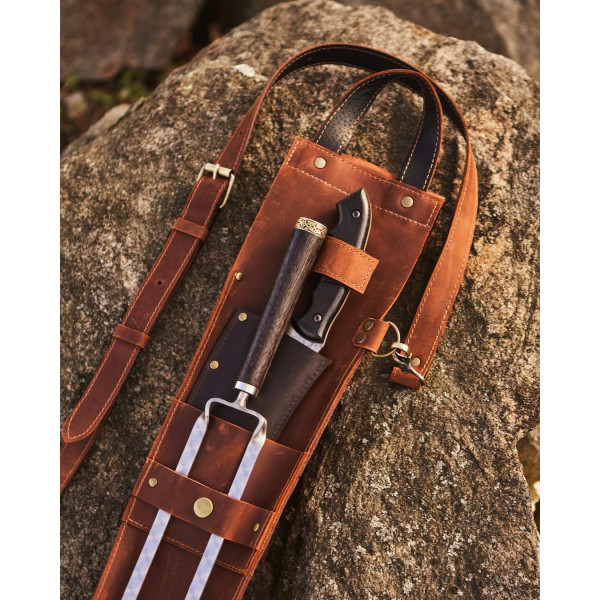 Премиальный набор шампуров с бронзой в чехле Джокер