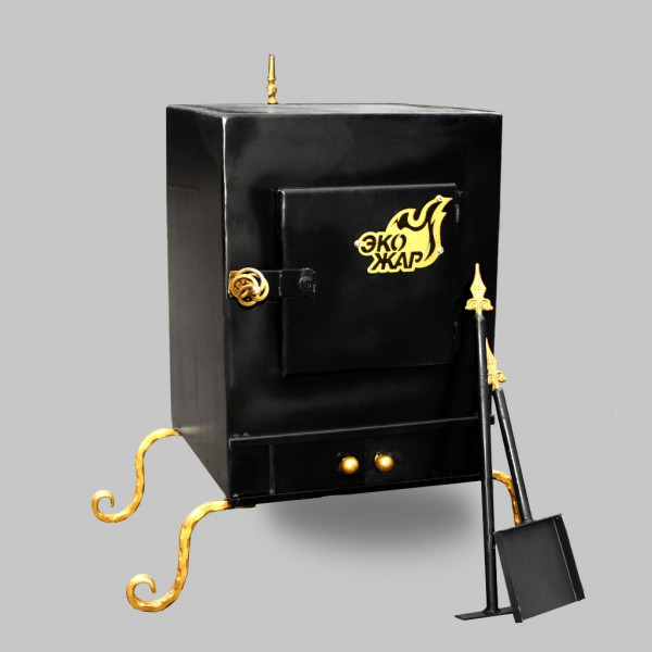 Печь Экожар Комфорт, с камерой вспышки вторичных газов