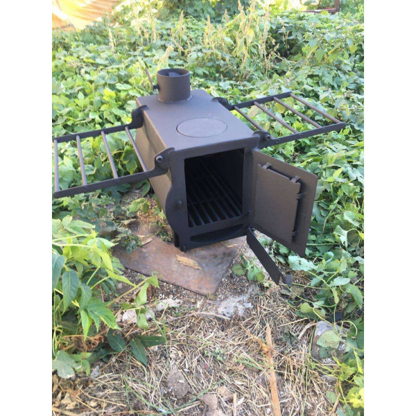 Піч буржуйка + сушарка для взуття, одягу