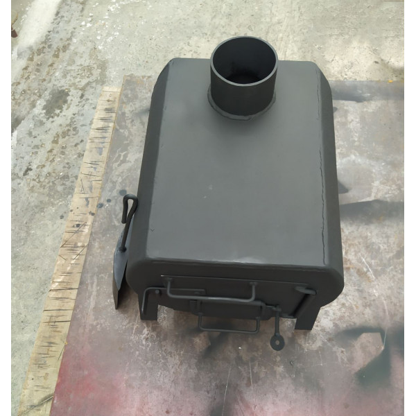 Печь буржуйка 10 мм до 30 кв/м.