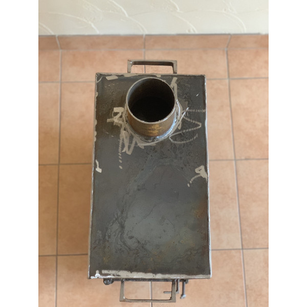 Печь буржуйка 3, 4 или 5 мм со вторичной камерой дожига