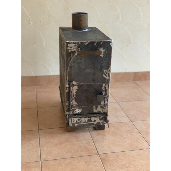 Печь буржуйка 3, 4 или 5 мм со вторичной камерой дожига