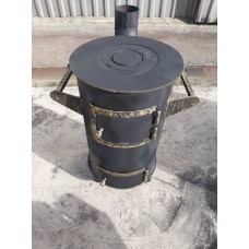 Печь буржуйка 6 мм отопительно-варочная