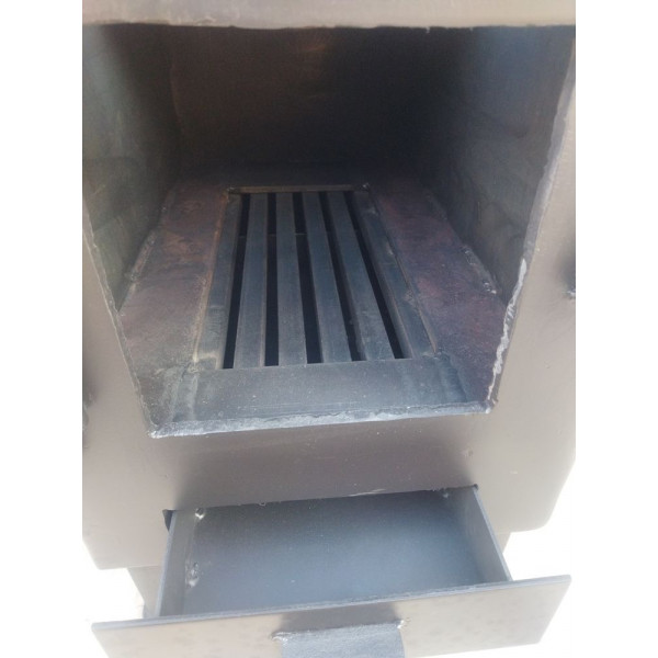 Печь буржуйка 8 мм отопительно-варочная.