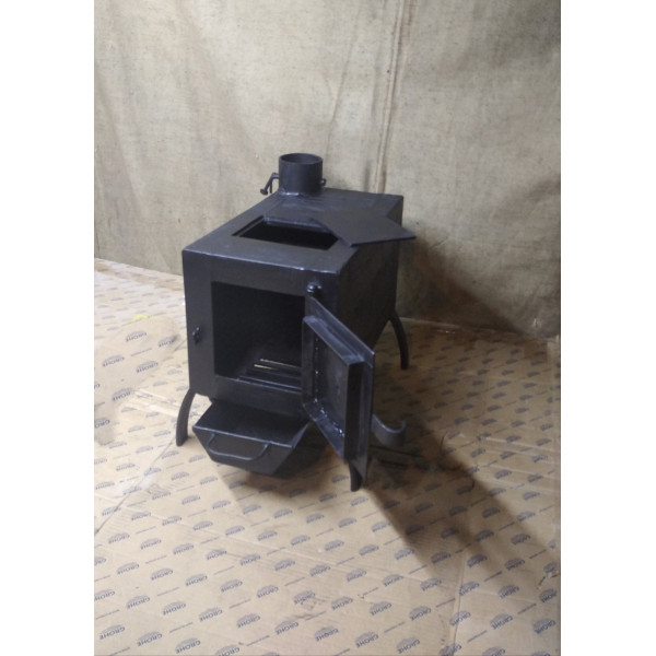 Печь отопительная буржуйка с поверхностью для приготовления Экономка