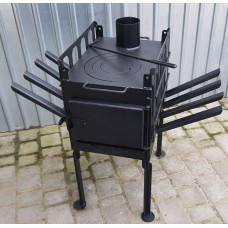 Печь буржуйка отопительно-варочная, сушилка для обуви