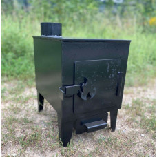 Піч буржуйка опалювально-варильна 6 мм Економка-3