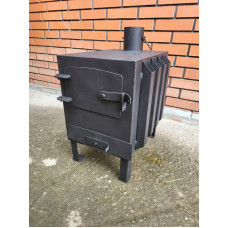 Печь отапливаемая с повышенной теплоотдачей