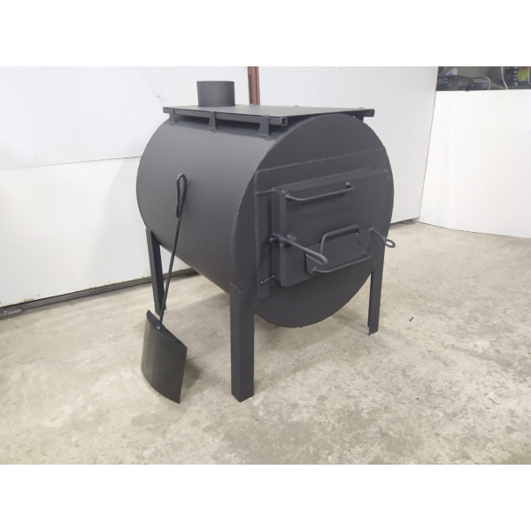 Печь отапливаемая буржуйка, до 60 кв. м.