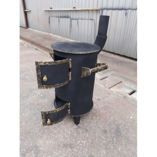 Печь отопительная буржуйка 6 мм на 40 кв.