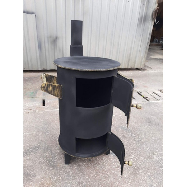 Печь отопительная буржуйка 6 мм на 40 кв.