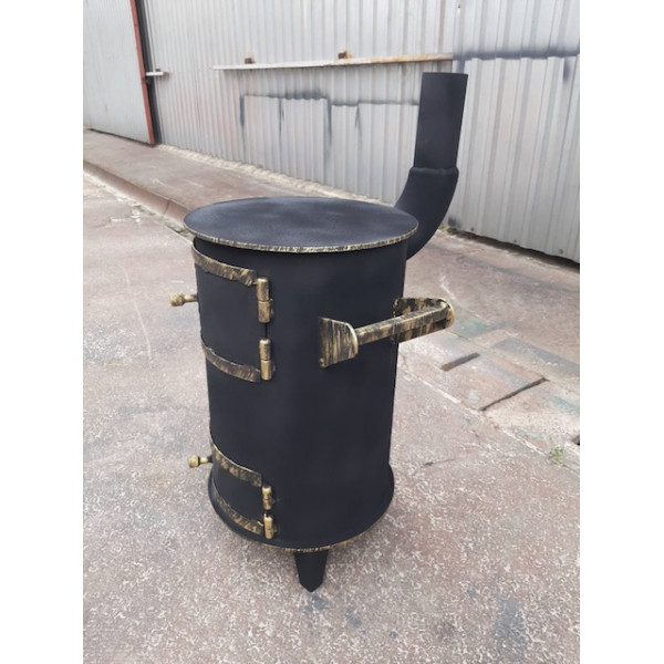 Печь отопительная буржуйка 6 мм на 40 кв.