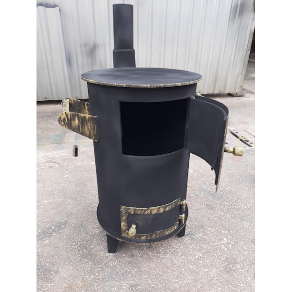 Печь отопительная буржуйка 6 мм на 40 кв.