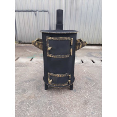 Печь отопительная буржуйка 6 мм на 40 кв.