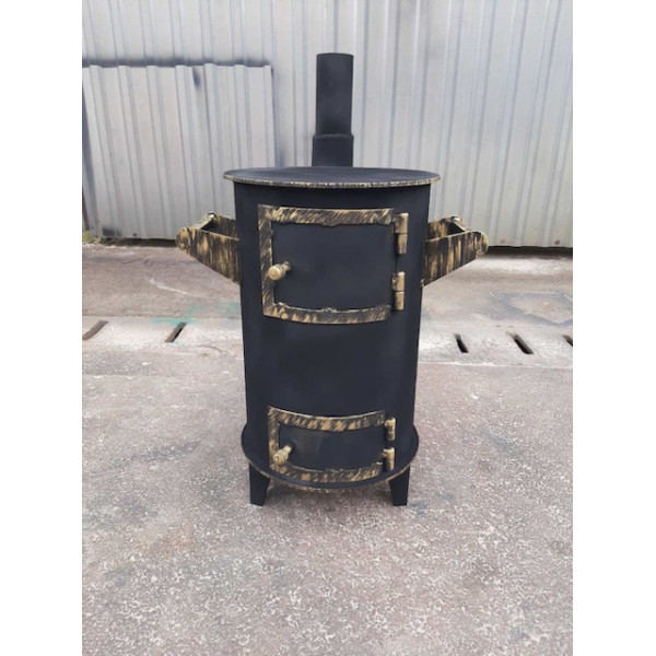Печь отопительная буржуйка 6 мм на 40 кв.
