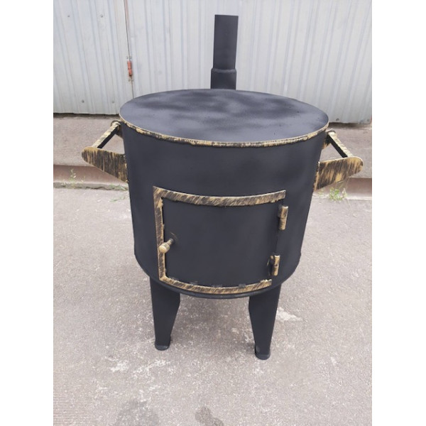 Піч опалювальна буржуйка 7 мм, 6 кВт